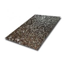 201 304 mirror sliver small ripple size stainless steel sheet and plate with AFP finish process